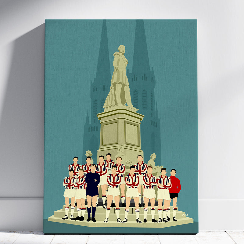 Willem II x Piro Canvas 80x120cm