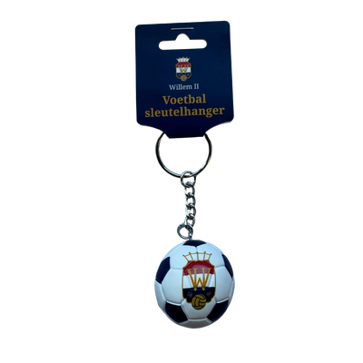 Willem II Voetbal Sleutelhanger