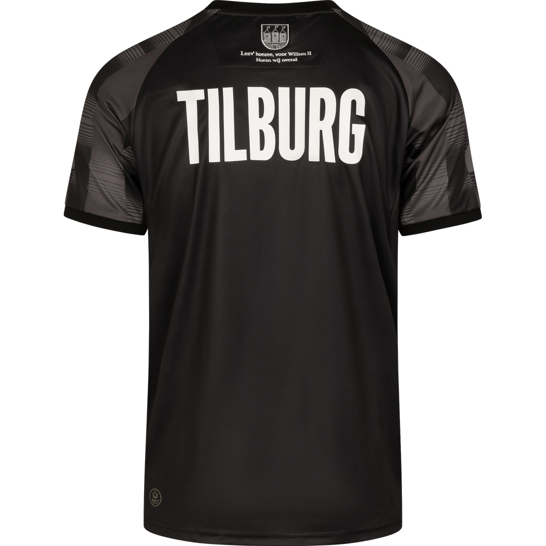 Willem II Keepersshirt 25/26 - Zwart - Junior