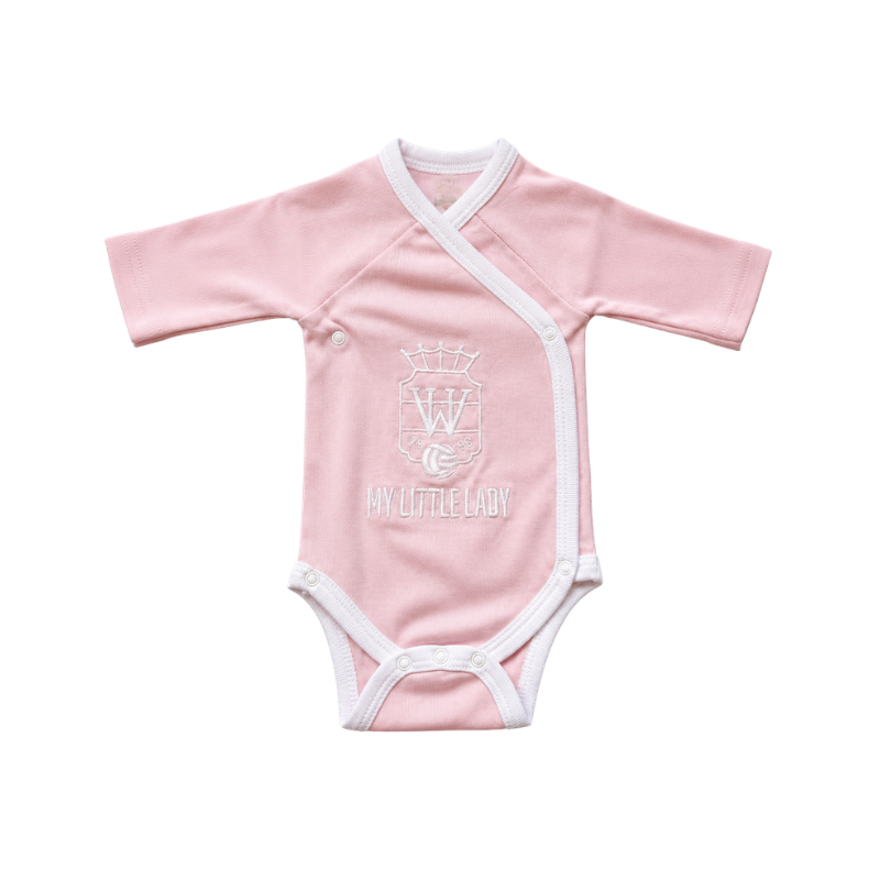 Willem II Romper - My Little Lady - Roze/Wit