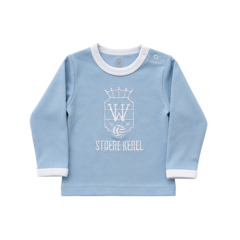 Willem II Baby T-Shirt - Stoere Kerel (3-6 maanden)