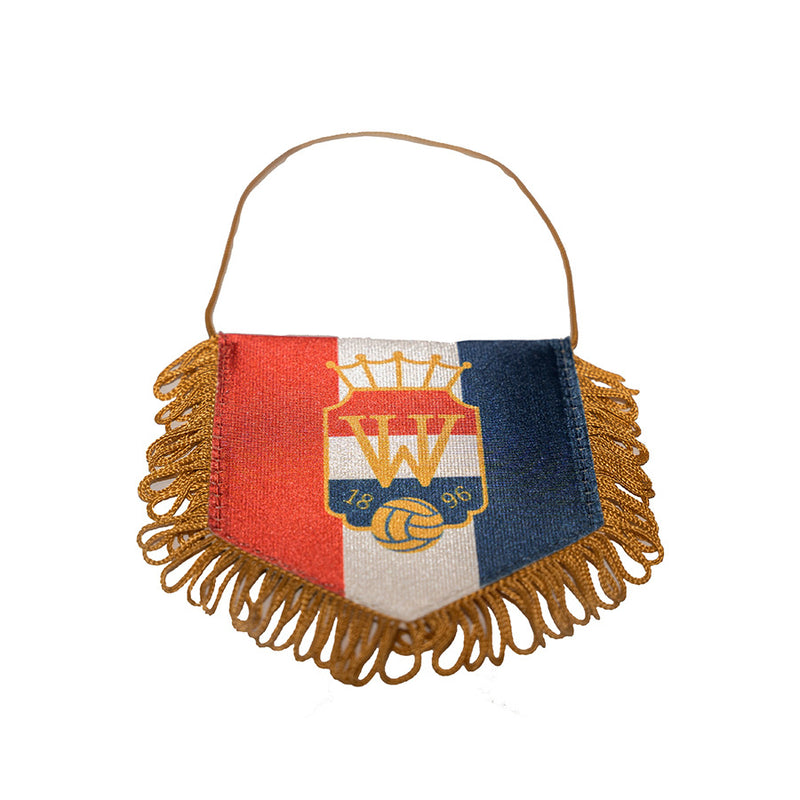 Willem II Baniertje - Rood/wit/blauw